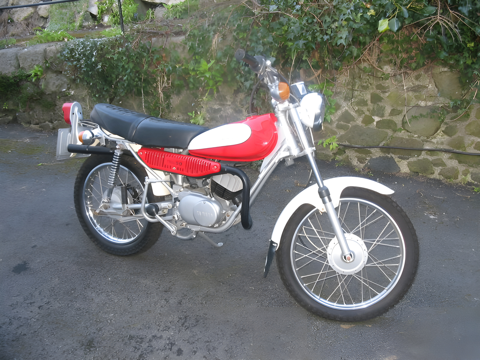 The 1977 Yamaha TY50P Trials Moped: A Unique Blend of Agility and